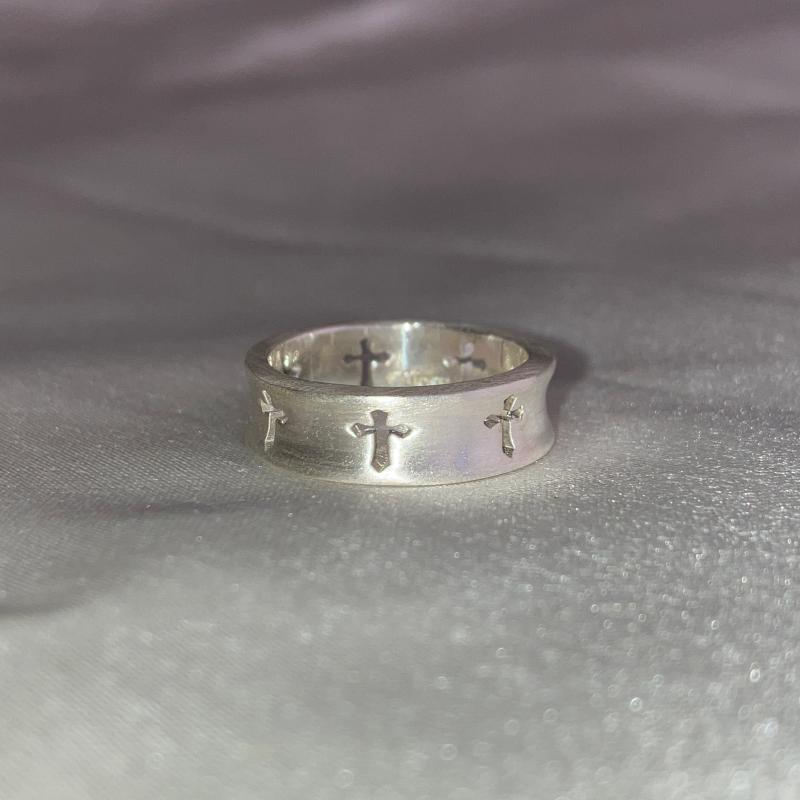 cross hole ring slim