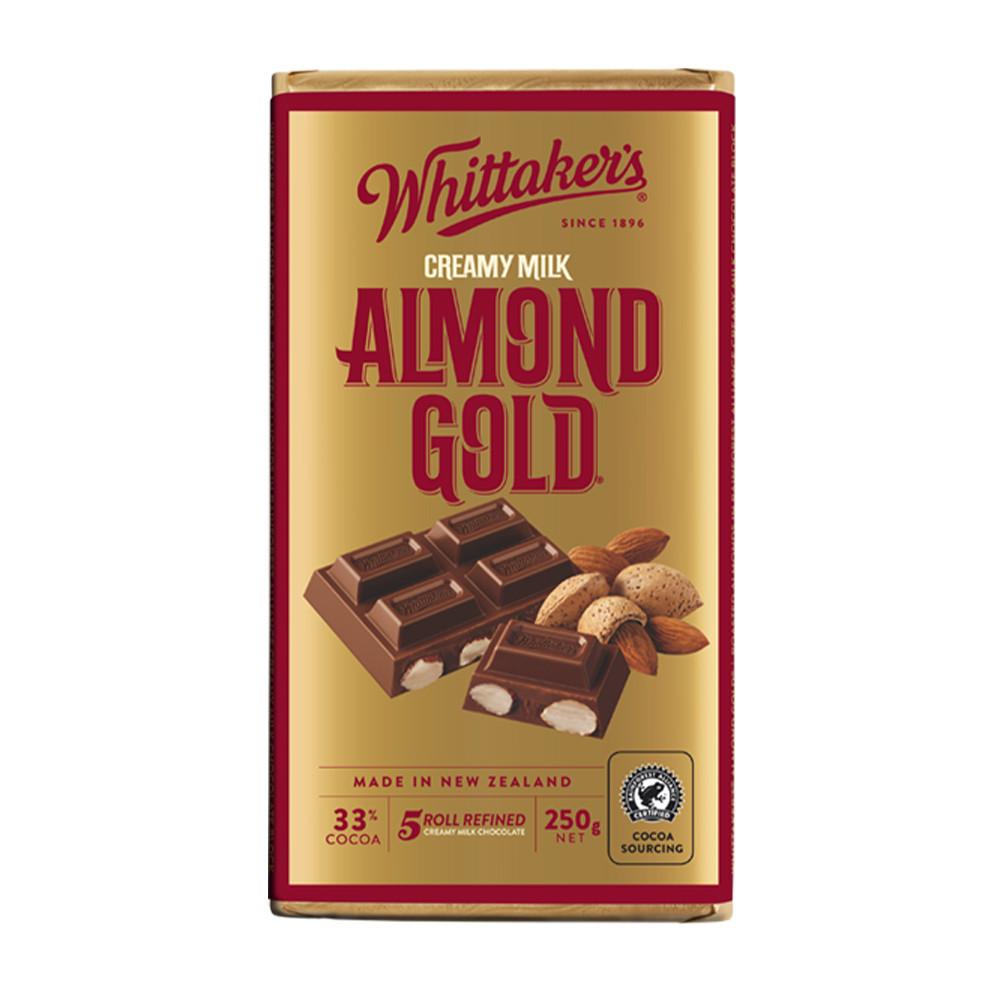 휘태커스 초콜릿 벽돌 블럭 아몬드골드 250g 외 73종 뉴질랜드 내수용 [원산지:뉴질랜드]