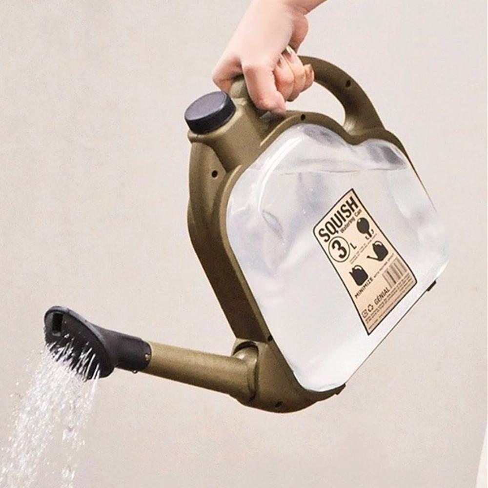 GENIAL 3L 접이식 물조리개 물뿌리개 2color 원예 정원 조경 베란다텃밭 용품