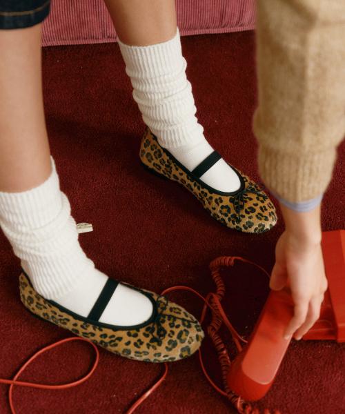 [홀리] 라운드 토 플랫 - 2colors