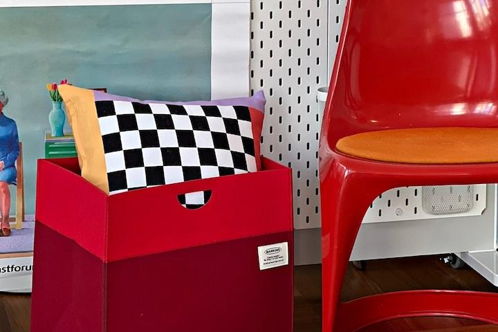 펠트 빅 수납바구니 4colors