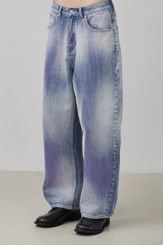AURORA WASHED WIDE DENIM PANTS_BLUE