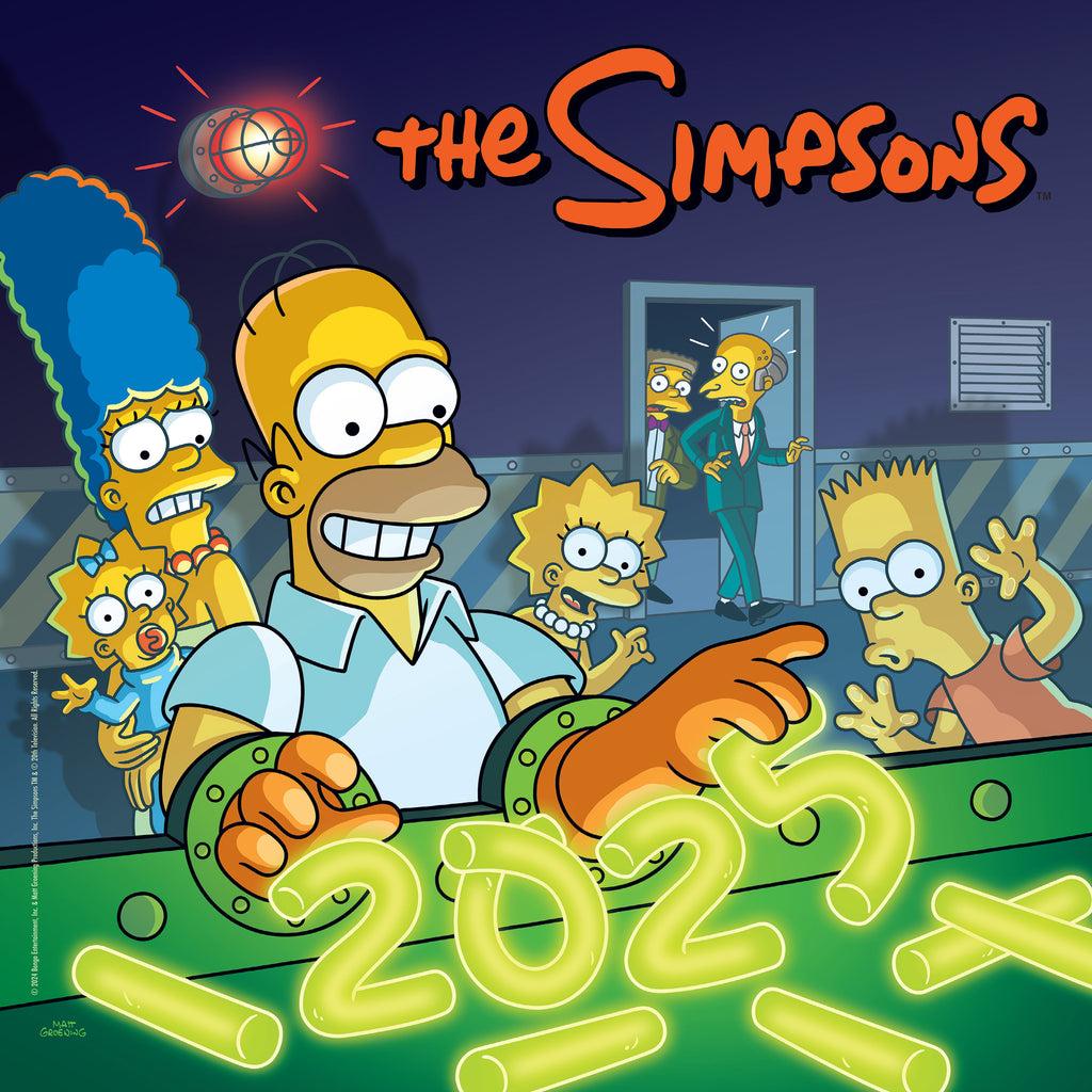 2025 The Simpsons Wall Calendar