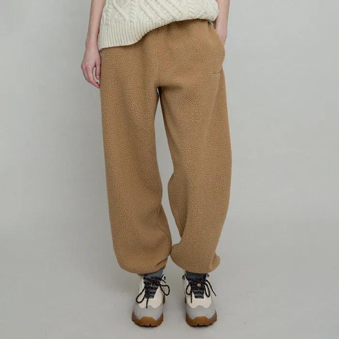 [6th] Cooper fleece sweatpants_camel
