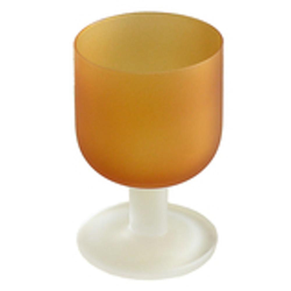 온어데일리 오렌지 와인 글라스 고블렛잔
