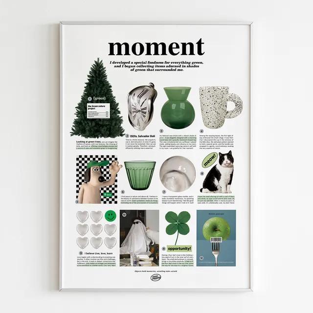신상품✨MOMENT🌲미드센추리 벽장식 벽꾸미기 인테리어 포스터 액자