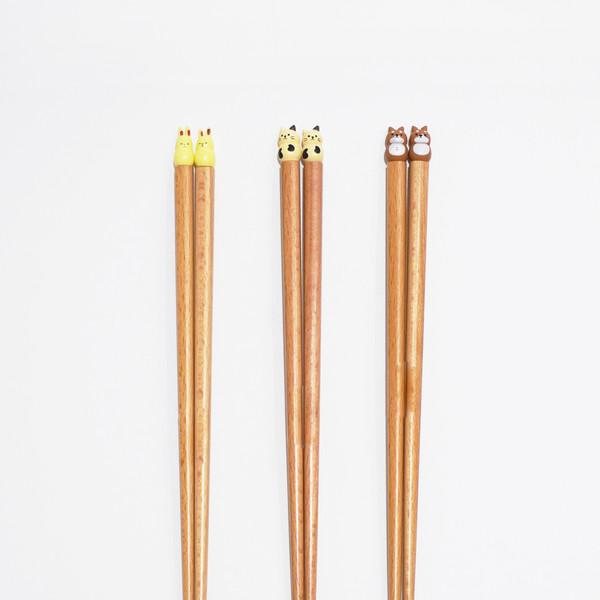 Animal Wood Chopsticks- 3 Type