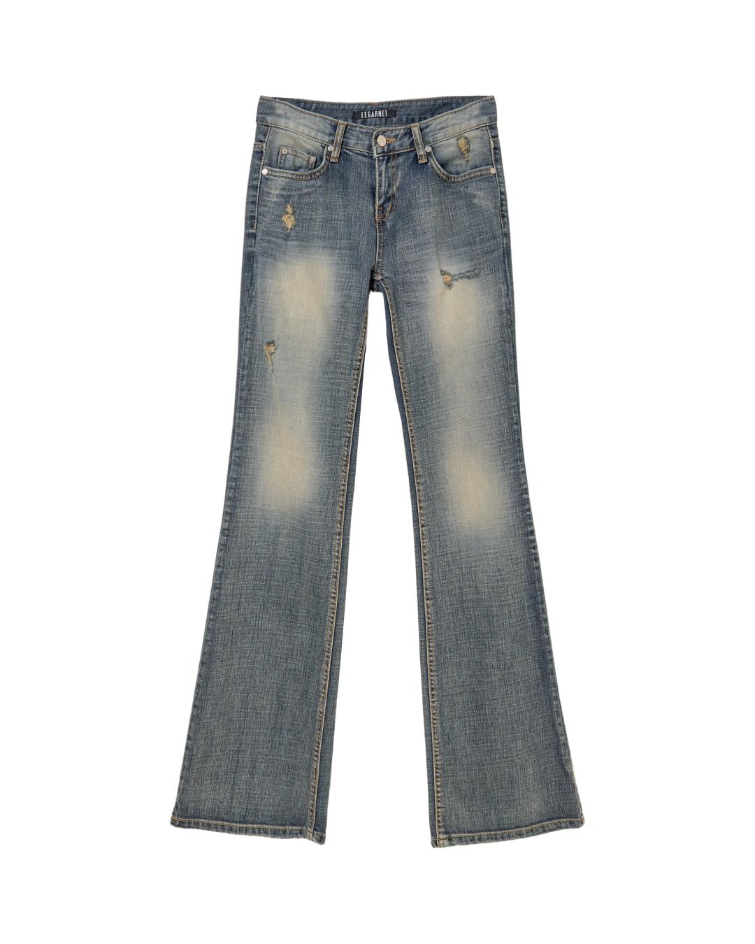 NO.02 LOW-RISE BOOTCUT DENIM