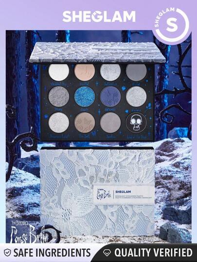 Corpse Bride | SHEGLAM 달빛 아이 섀도 팔레트   선물 겨울   데코 메이크업 파티 해변 여행 홀리데이 핑크 Y657K  핑크 발렌타인 데이 장식 사랑 겨울 메이크업 파티 해변 여행 홀리데이 Y2K 캠핑 야외 패션 소녀 화장품 코스프레 최상의 트렌드 여행 축제 색상 팬시한 교정 학교 매력 분위기 여성의 날