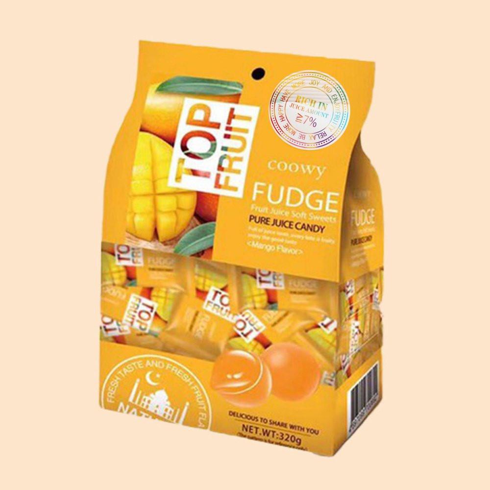 탑젤리 망고 과일 젤리 320g 오리지널 베트남 한시장 TOP FRUIT COOWY
