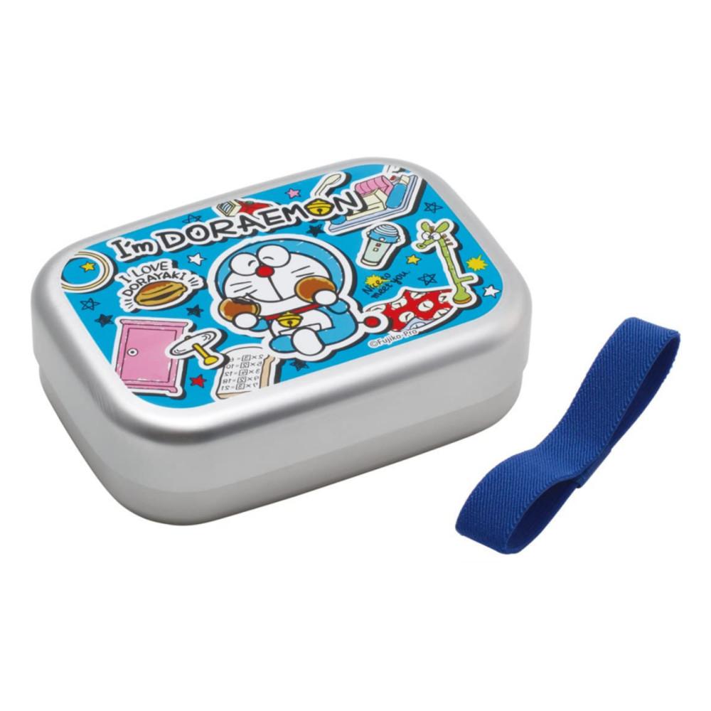스케이터 일본 도시락통 I'm Doraemon 도라에몽 알루미늄제 어린이용 370ml