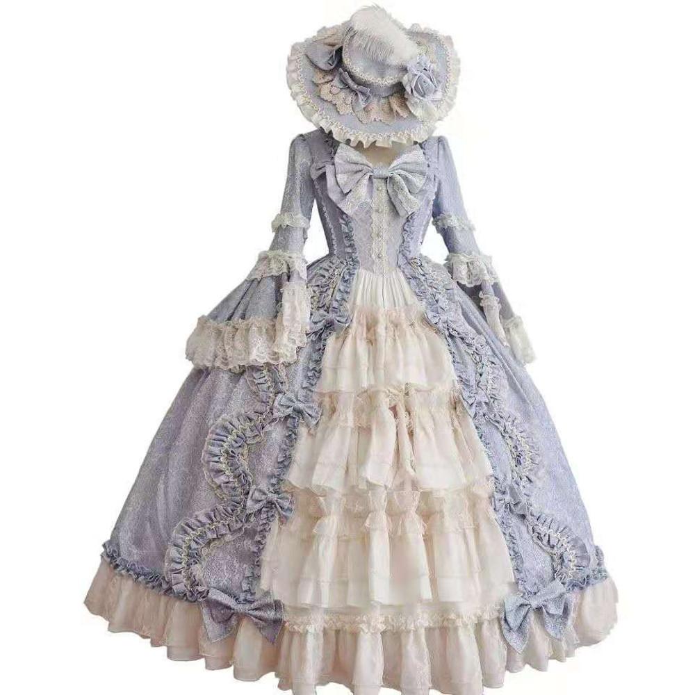 로리타 중세드레스 경성원피스 5XL 레트로옷 복고풍 개화기 시대의상 원피스 졸업사진옷대여