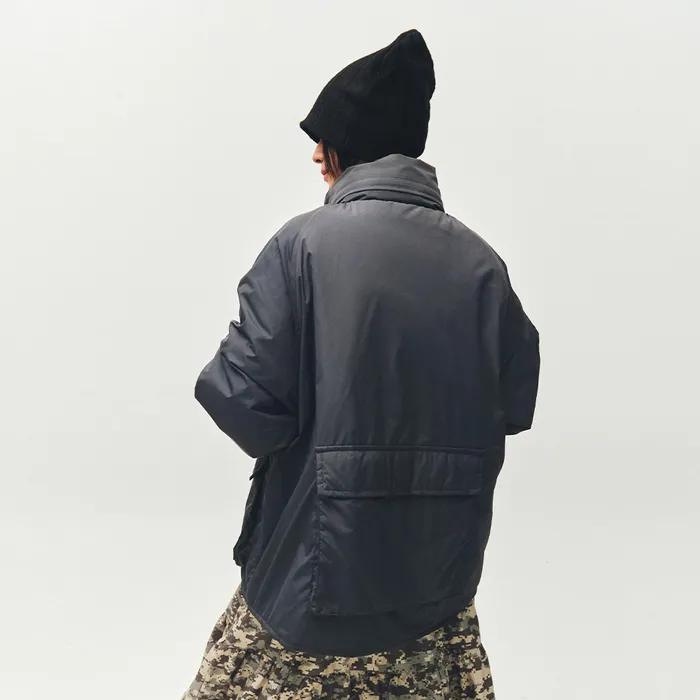 POCKET FIELD PARKA, DARK GRAY