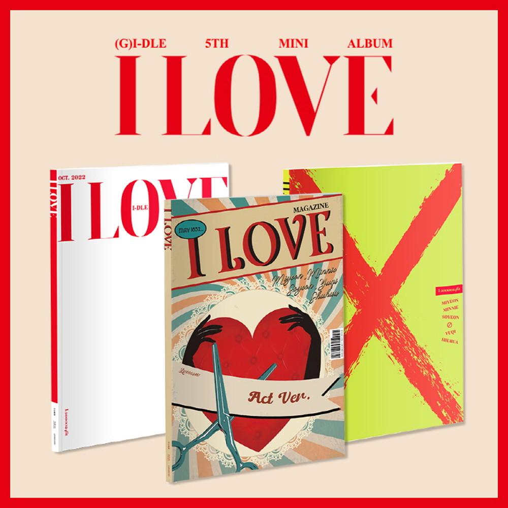 (여자)아이들 / I love 미니앨범 5집 (일반반)(1종랜덤버전/L200002461)