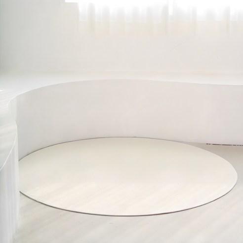 인룸 플레인 소프트 러그 원형 - 러그/카페트 | 쿠팡