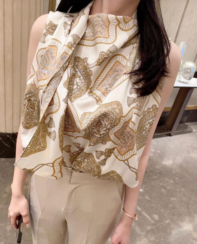 (수입) 베르 민소매 타이 bl 2col