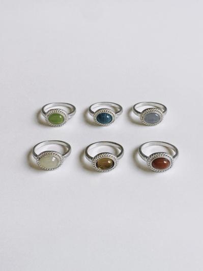 colorful gemstone ring