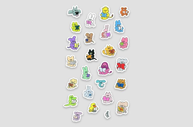 [Bird Pit] Pets Read 1 스티커(9차입고)