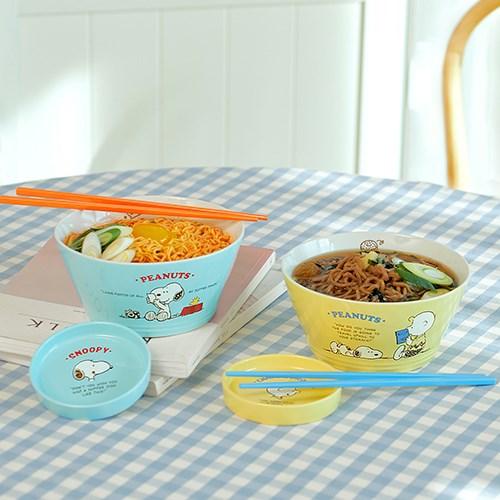 피너츠 스누피 사계절 면기세트 2종 택1