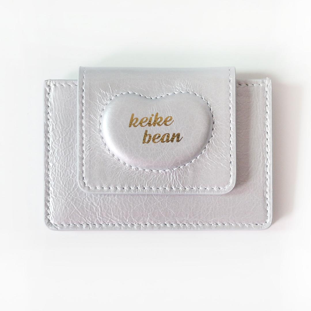 shape of wallet - silver bean