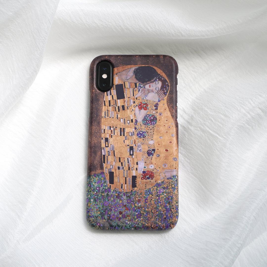 グスタフ・クリムト「接吻」/ Gustav Klimt「The Kiss」 - iPhone14