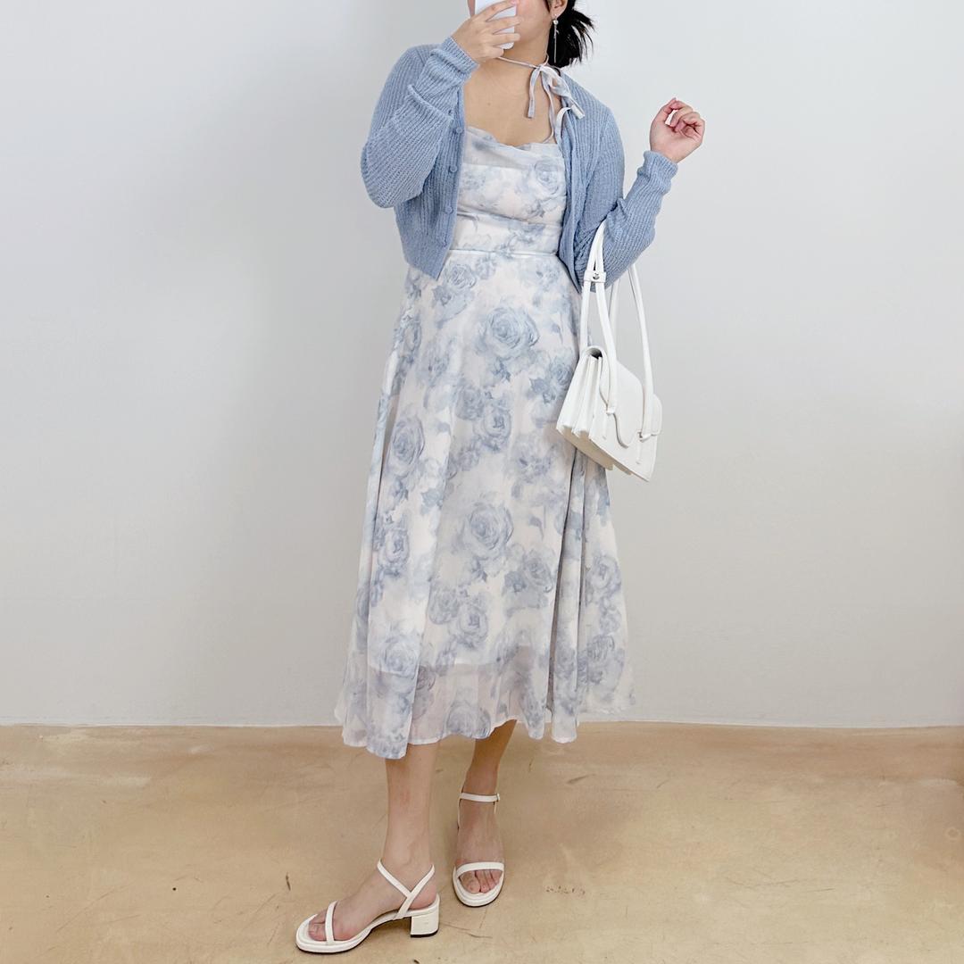 메이플 뒷트임 롱원피스 [빅사이즈 55~77]