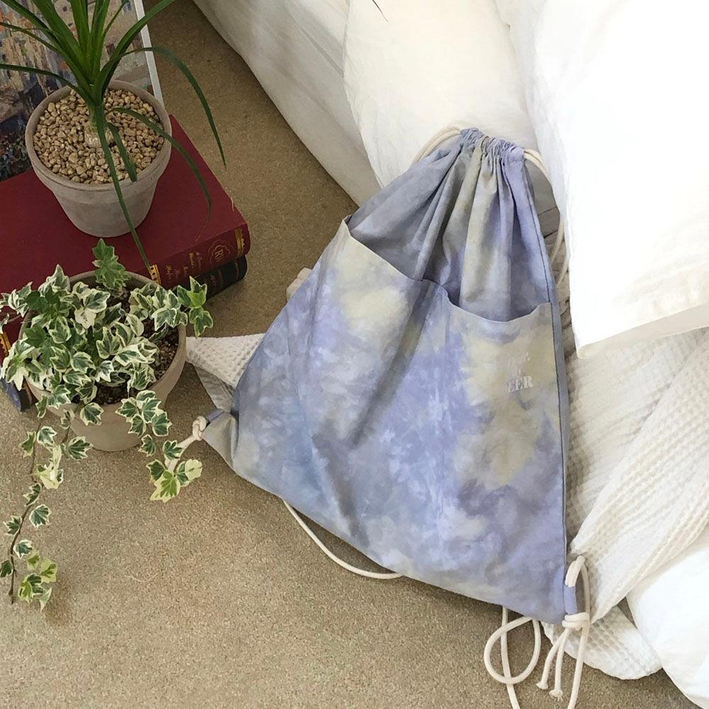 String Backpack_ Blue