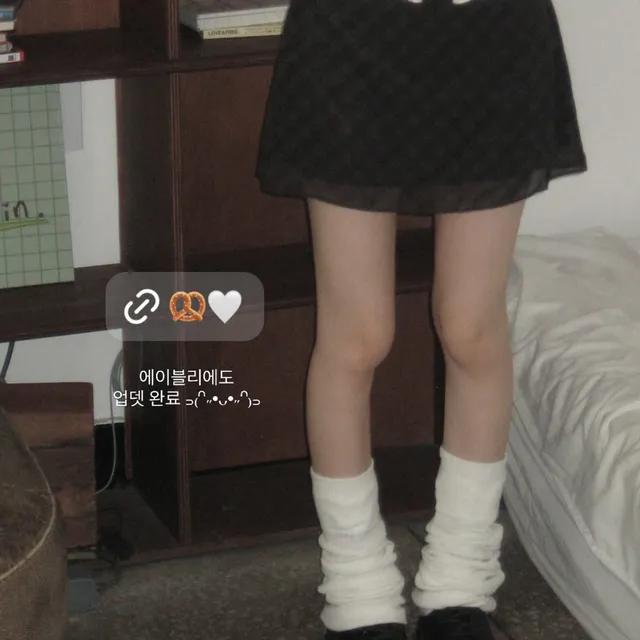 [긱시크/핏보장] elba chiffon mini sk