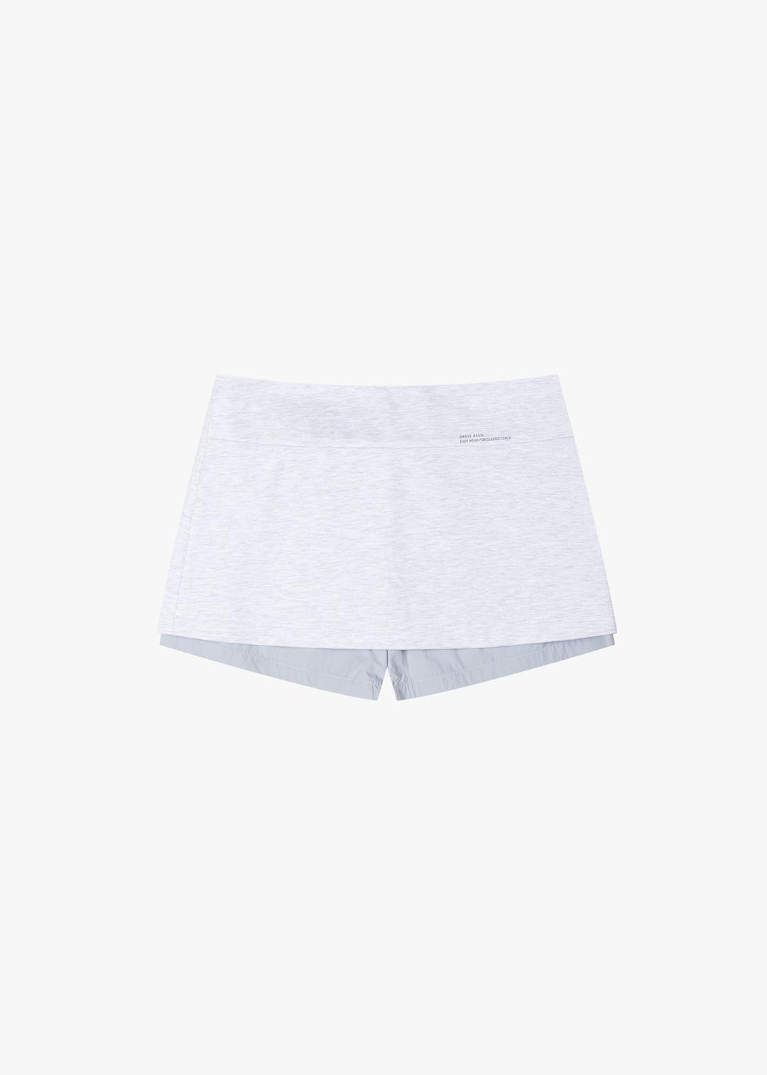 GRVB_Layered Skirt-Pants [4COLOR]