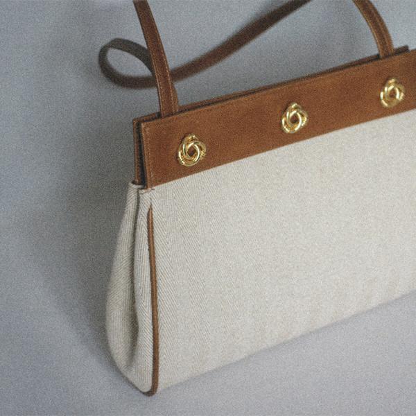 Butter-ring Bag with canvas