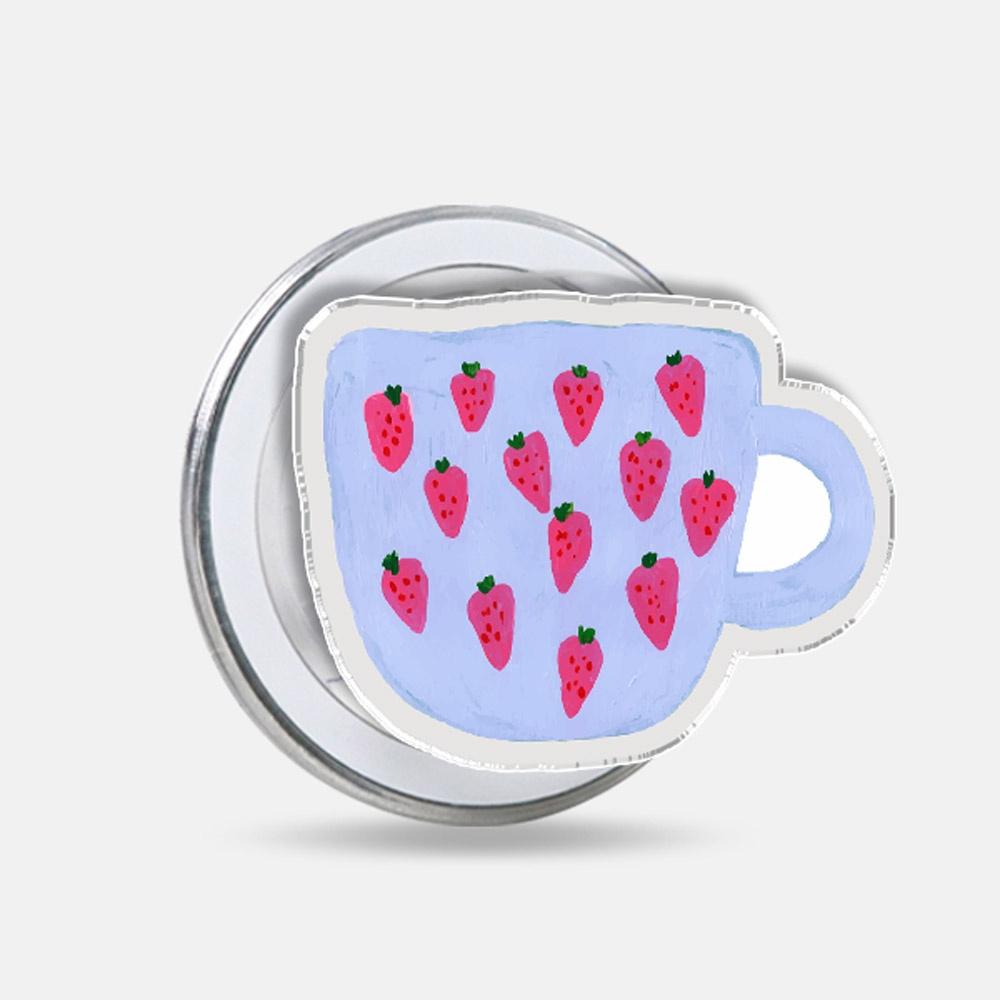 낸시 맥키 작가, The strawberry mug 맥세이프 톡