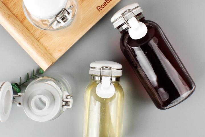 셀러메이트 클립형 오일병 밀폐 다용도 오일병 500ml 식초 간장 소스병