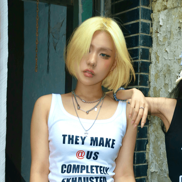 Ex Love Sleeveless (WHITE)8/4 pre-order open