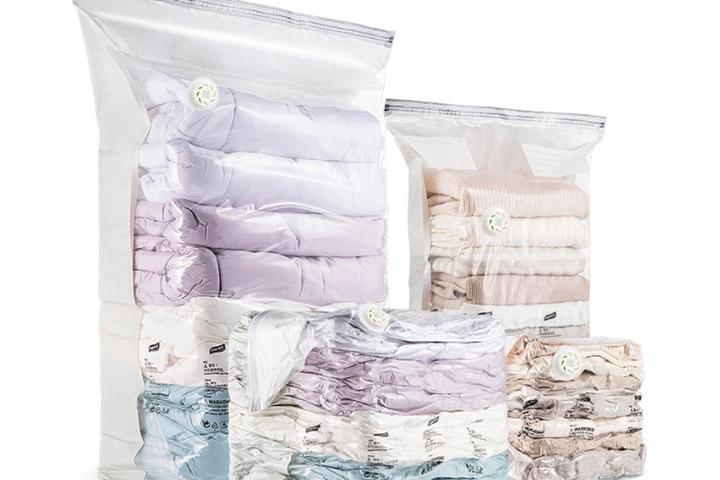 청소기 필요없는 초강력 옷 의류 이불정리 진공 압축팩 지퍼백