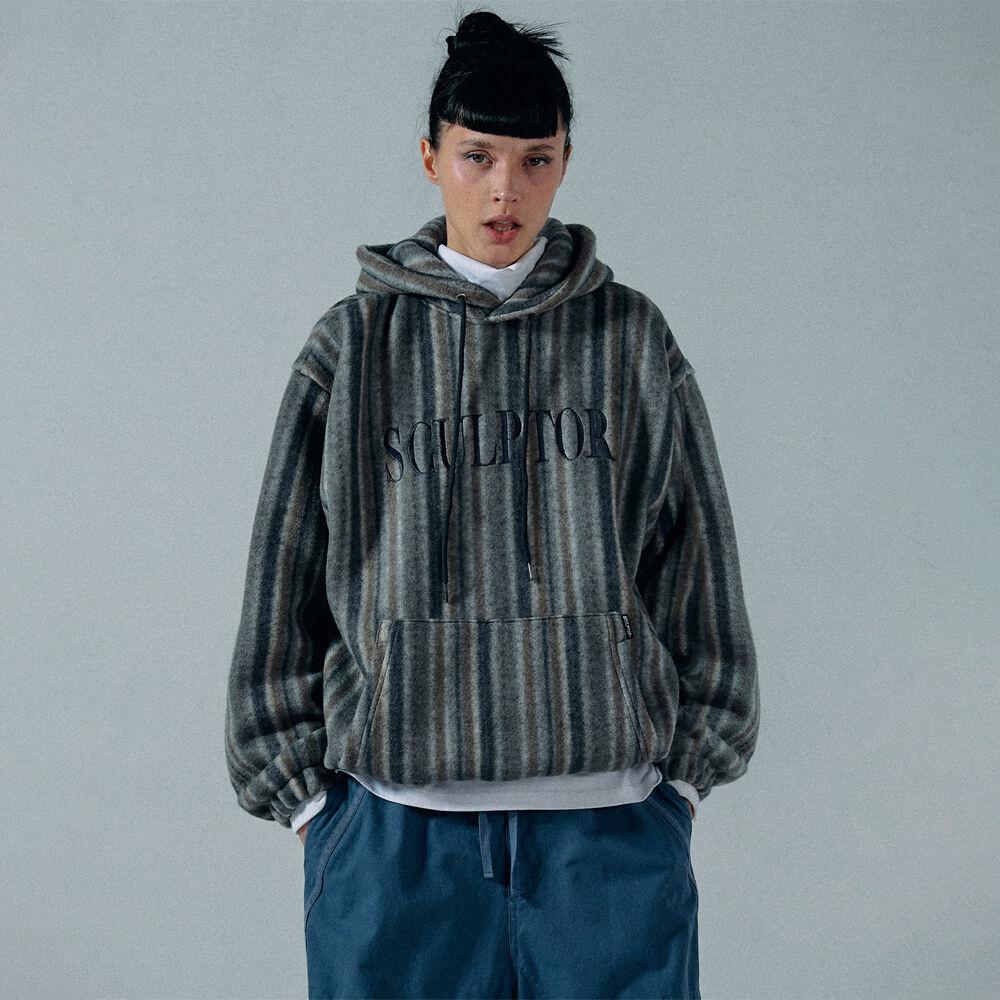 Rascal Fleece Hoodie Multi Gray