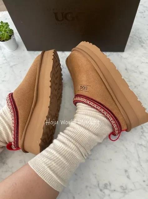 오즈웨어 시드니 타즈 통굽 플랫폼 어그슬리퍼 5컬러 OB780P