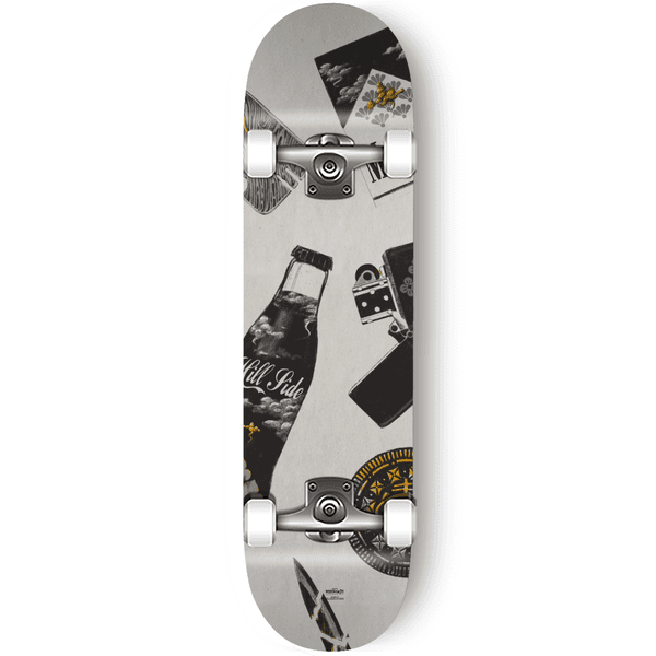 monopatin x hillside collaboration - skateboard