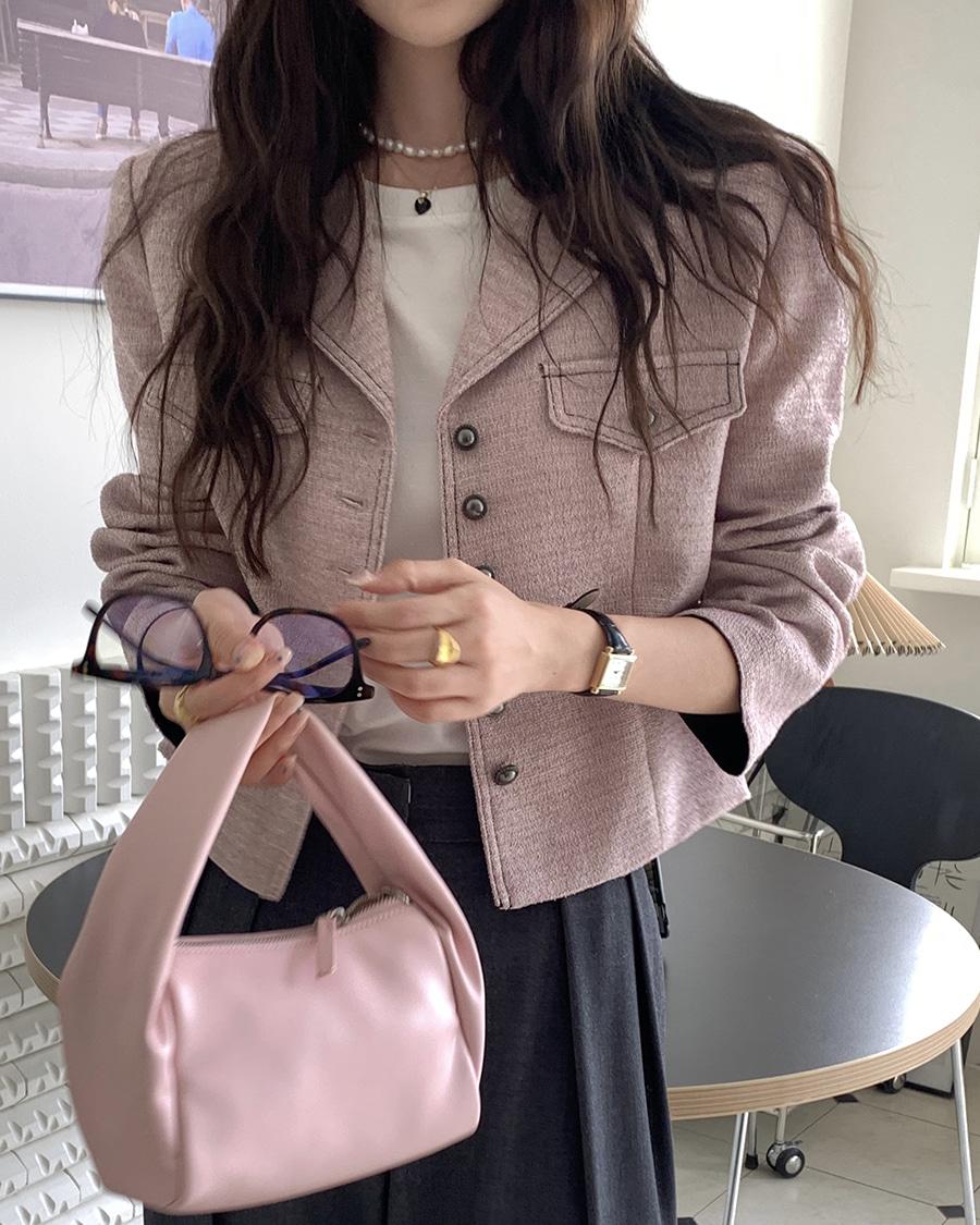 [Heeee] 멜스 트위드 자켓 /2Color