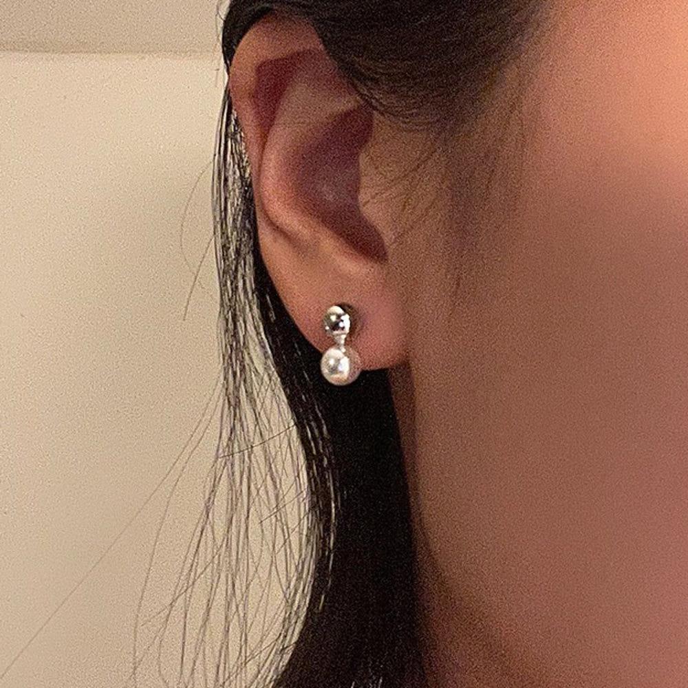 애나플레어 PEANUT EARRINGS (2colors) AE422018