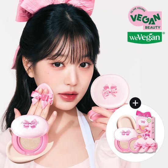 [신규컬러/단독기획] 어뮤즈 세라믹 스킨 퍼펙터 쿠션 발레리나 에디션 한정 기획 (+리필+퍼프 증정)
