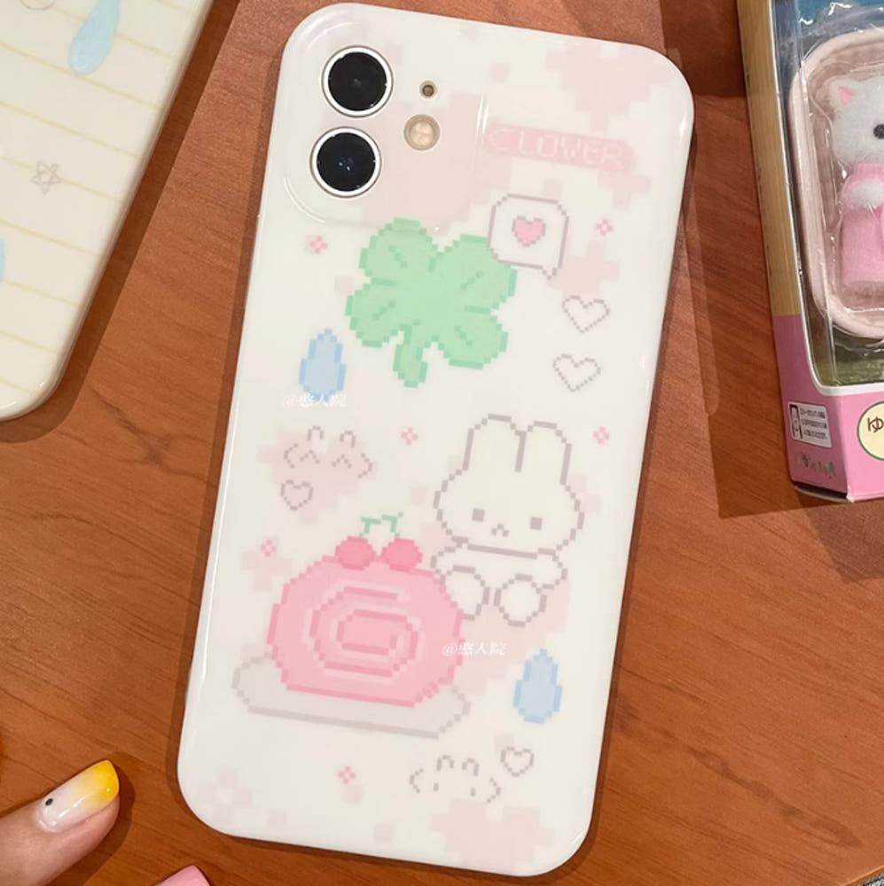 픽셀 아이폰 케이스 귀여운 아이폰 16