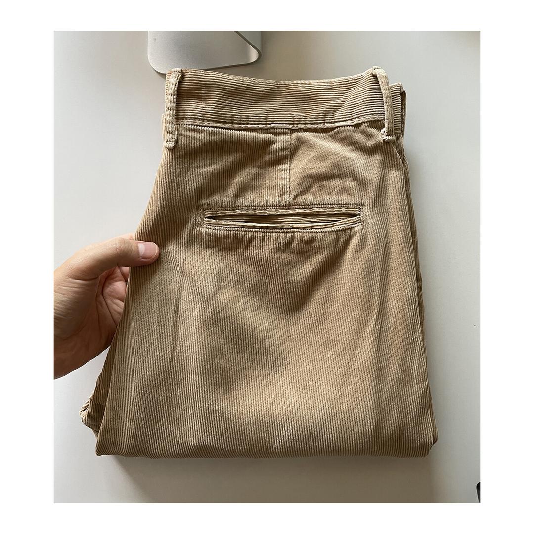 KAPITAL - Corduroy Pants (Soft Beige)