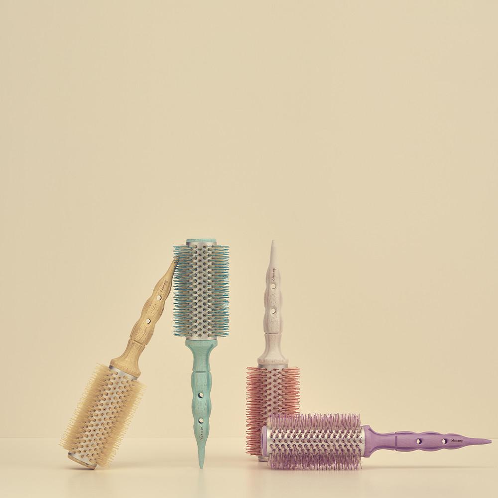 올망 세라믹 열판 드라이롤빗 뿌리볼륨 왕롤 7호