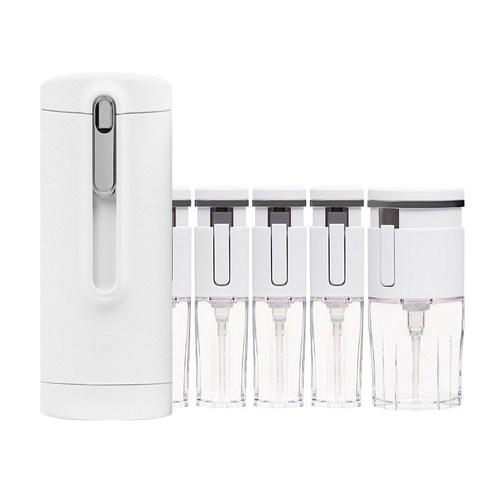 브리든 트래블보틀 휴대용 올인원 여행 디스펜서 샤워보틀, 화이트, 1개