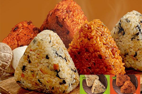 고기대신 식물성 구운 주먹밥 2종