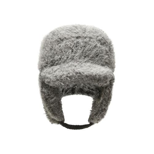 [NEW-10%] FUR TRAPPER CAP_FLUFFY CHARCOAL (9.30순차출고)