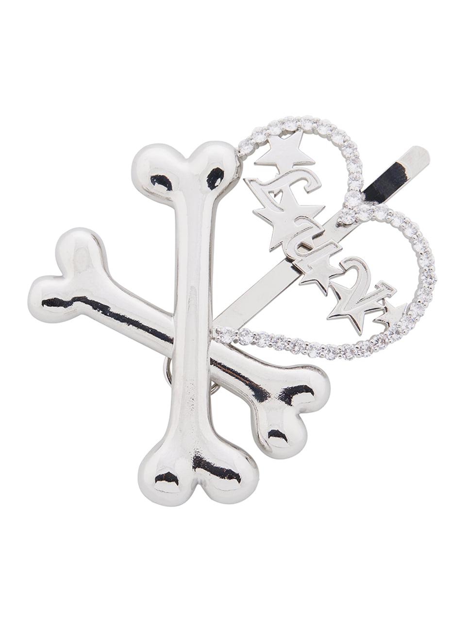 EL HEART BONE PIN(SILVER)