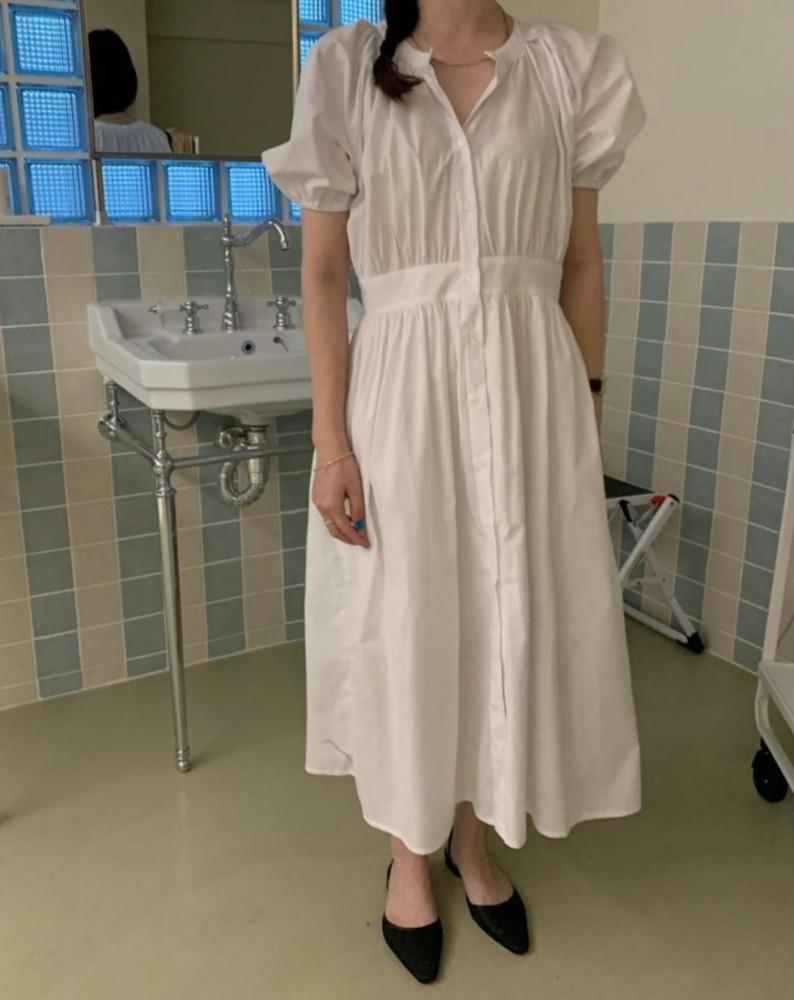 콤비 셔링 원피스(재진행)