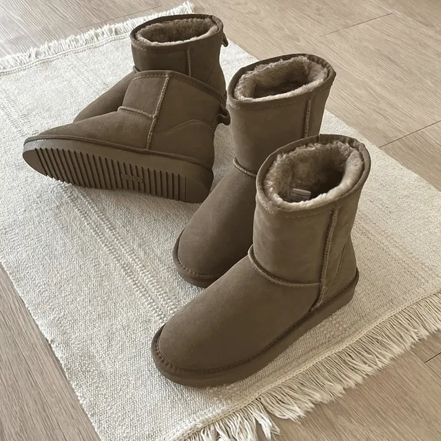 폴라베어 숏 어그 털 부츠
