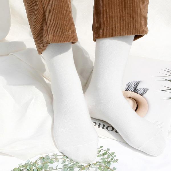 [4켤레] U812 시그니처 168N 도톰 무지 롱 긴양말  여자 남자 빅사이즈